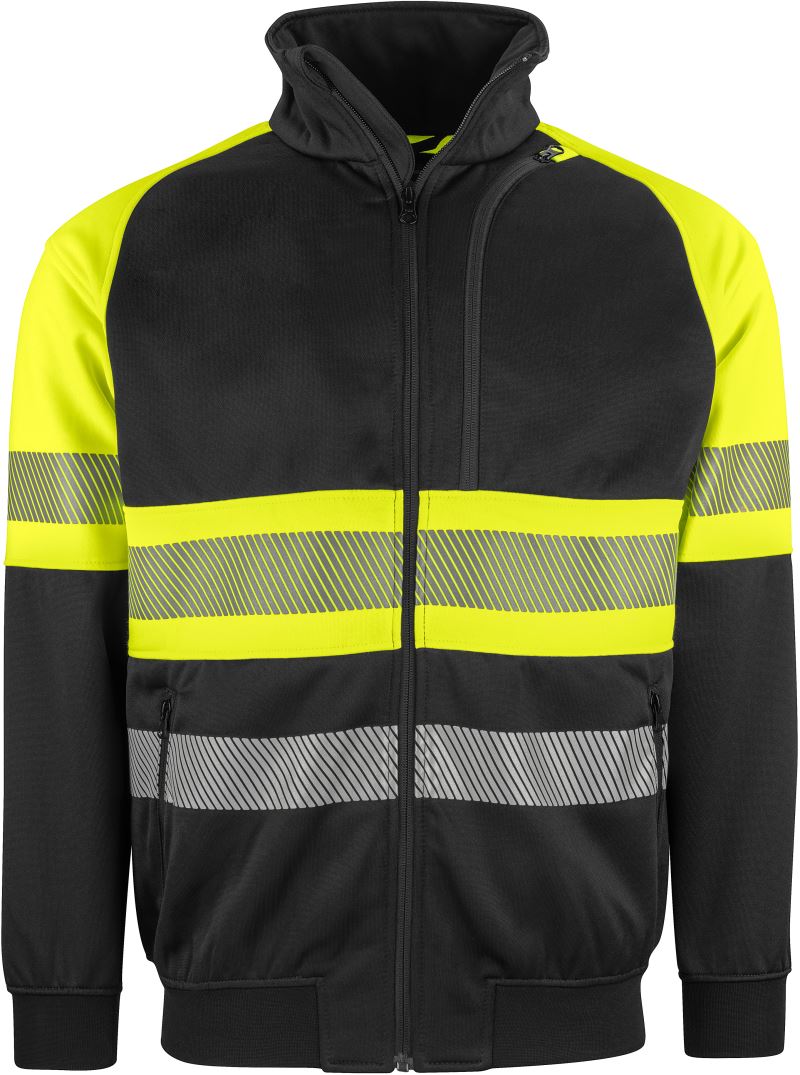Bezpečnostní mikina | ProJob | 6120 Sweatshirt HV